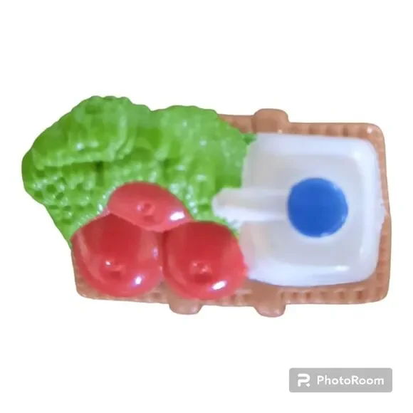 Fisher Price Loving Family Dollhouse Brown Bag Groceries Kitchen Food - Picture 2 of 4